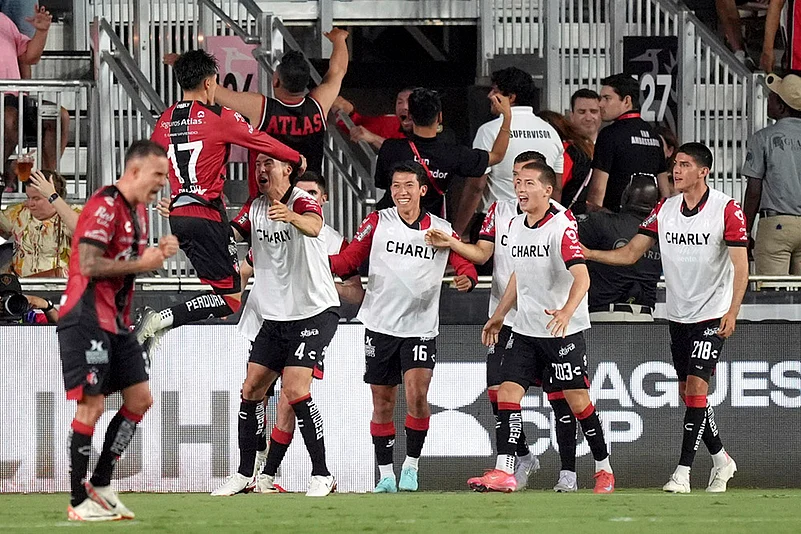Leagues Cup Atlas vs Inter Miami Soccer Match photos_