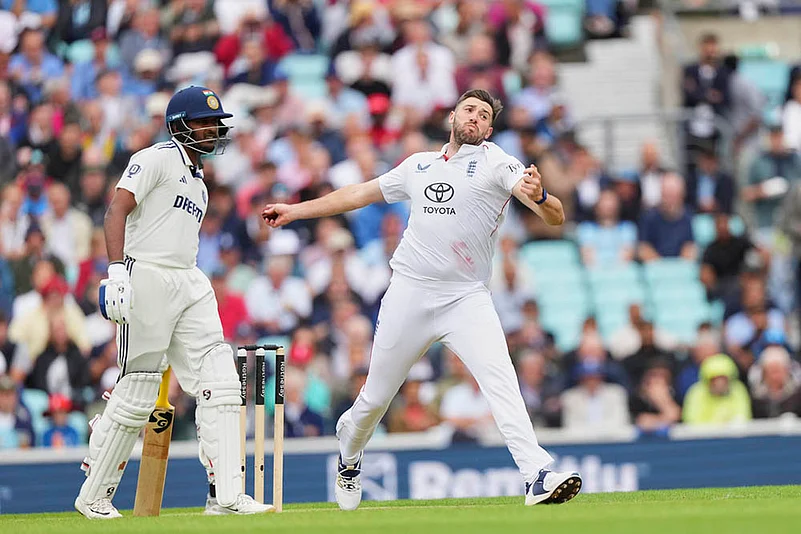 Indias tour of England - India Vs England Cricket 5th Test Day 1 at The Kia Oval: Jamie Overton