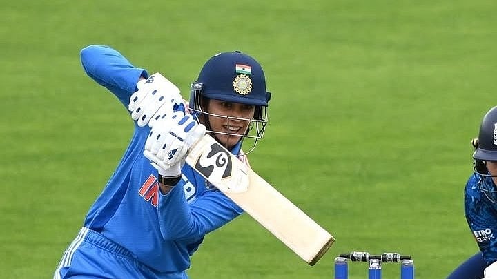Photo: X | Smriti Mandhana : India batter Smriti Mandhana.