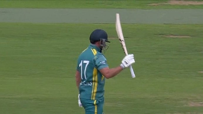 Photo: X | WCL : South Africa Champions captain AB De Villiers.