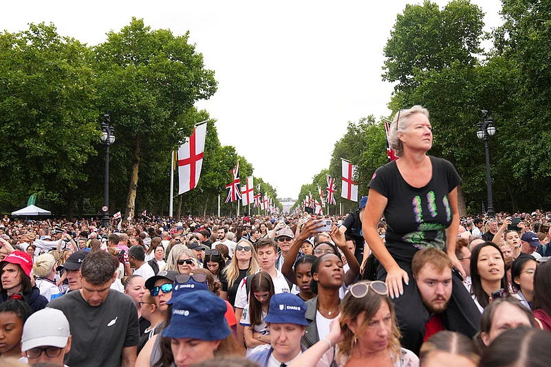England Soccer Euro 2025 Victory Parade outside Buckingham Palace in London_8