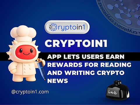 Read Crypto News, Get Paid: New App Cryptoin1 Brings A Web3 Twist To News Consumption