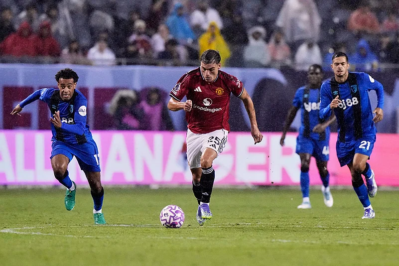 Premier League Summer Series 2025 Manchester United Vs Bournemouth in Chicago: Manuel Ugarte