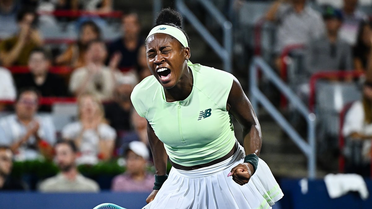Coco Gauff at the Canadian Open