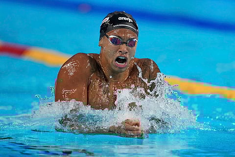 World Aquatics Championships Men's 200-meter semifinals: Shaine Casas