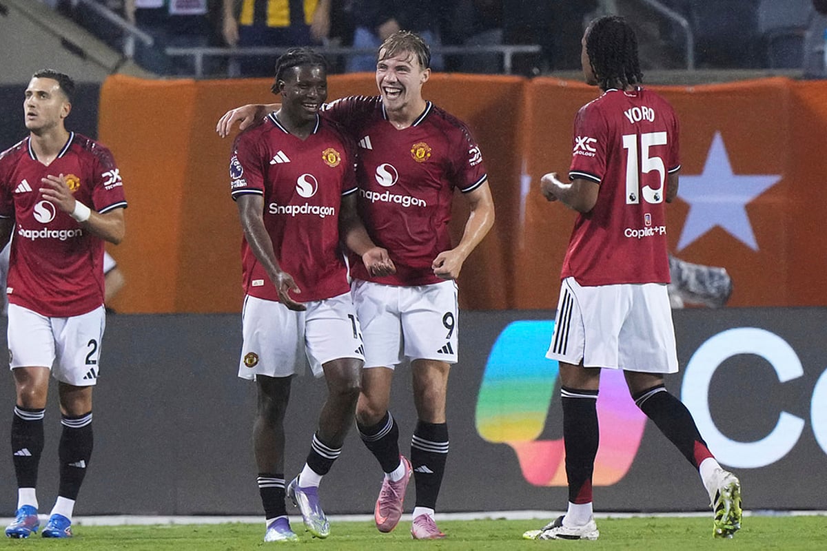 Premier League Summer Series 2025 Manchester United Vs Bournemouth in Chicago: Patrick Dorgu