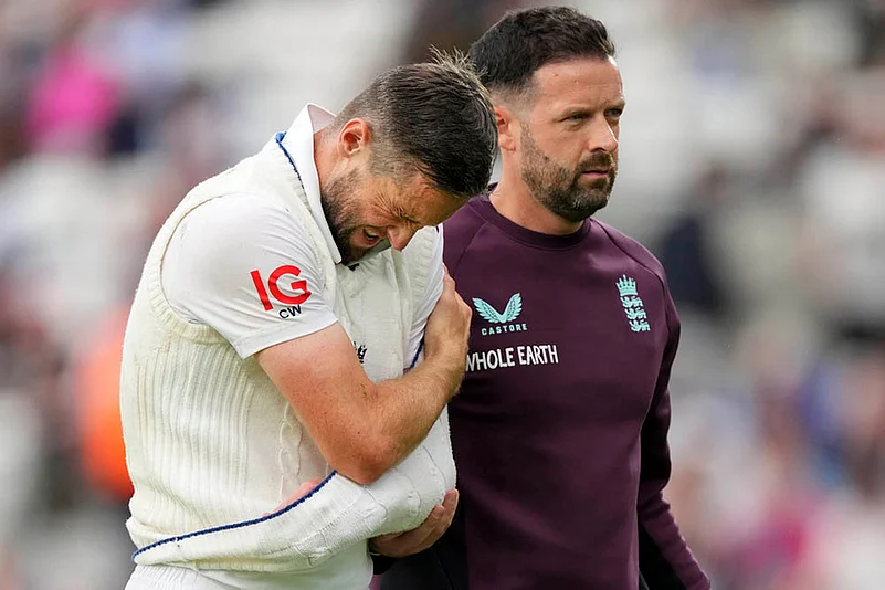 Indias tour of England - India Vs England Cricket 5th Test Day 1 at The Kia Oval: Chris Woakes