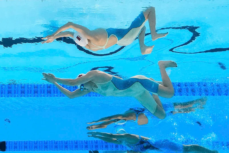 Best Swimming and Diving photos from World Aquatics Championships 2025_Tang Qianting