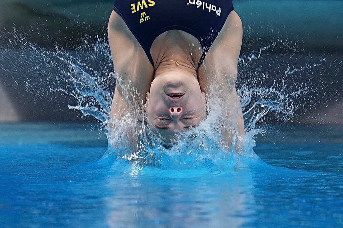 Best Swimming and Diving photos from World Aquatics Championships 2025_Elna Widerstrom