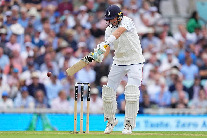 Indias tour of England - India Vs England Cricket 5th Test Day 2 at The Kia Oval: Joe Root