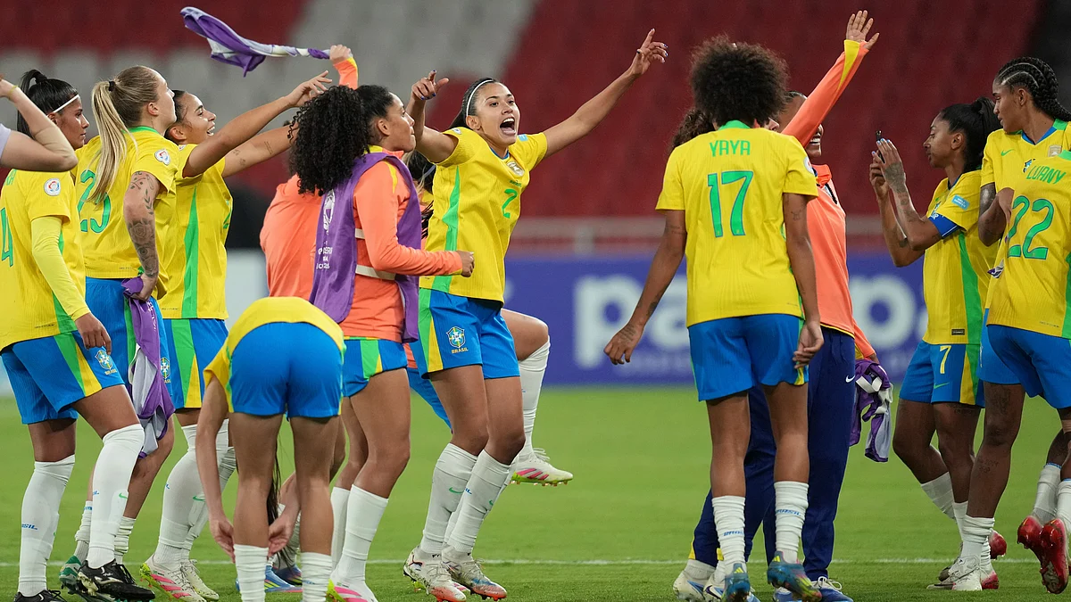 Colombia Vs Brazil Live Streaming Copa America Femenina 2025 Final AP25211074324908