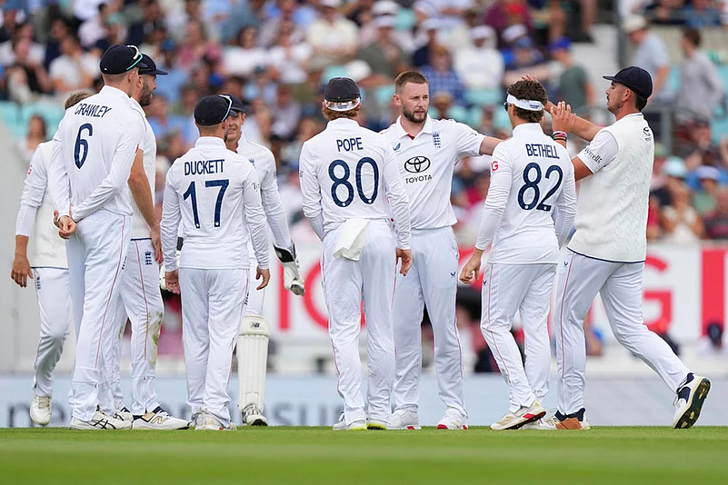 Indias tour of England - India Vs England Cricket 5th Test Day 2 at The Kia Oval: Gus Atkinson