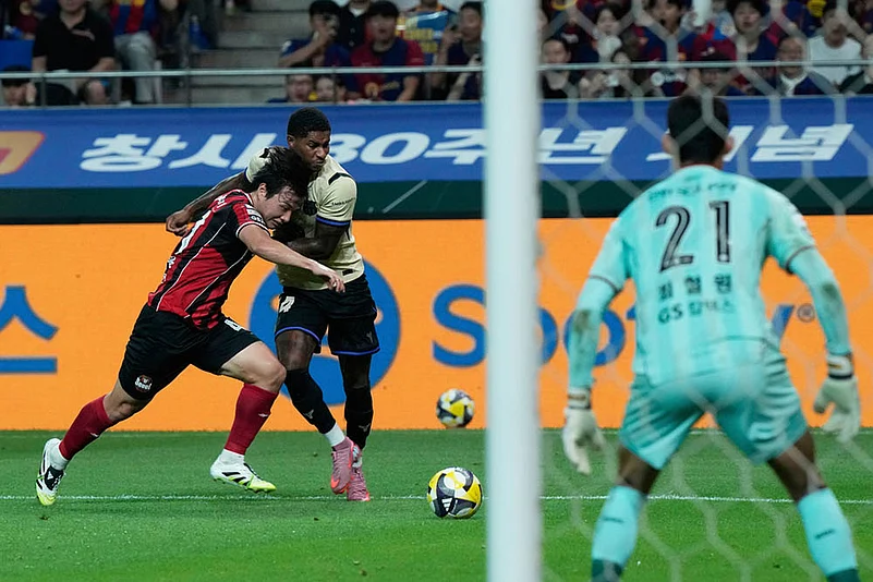 Pre-Season Club Friendly Soccer match Barcelona vs FC Seoul in South Korea: Marcus Rashford