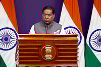 | Photo: PTI : The MEA's reaction came after Trump amplified a letter and video from conservative radio host Michael Savage. 