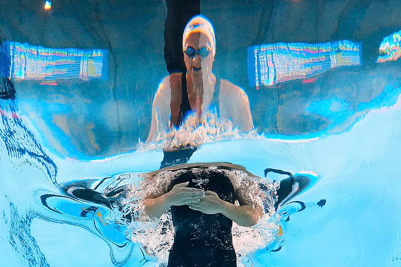 Best Swimming and Diving photos from World Aquatics Championships 2025_Marina Abu Shamaleh