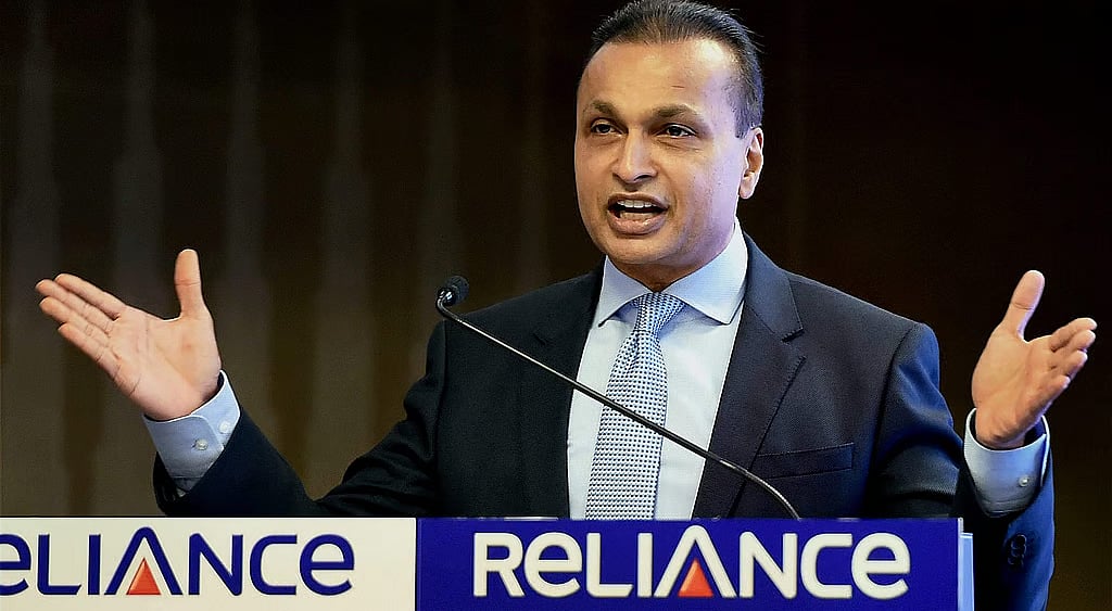 PTI : Reliance Group Chairman Anil Ambani