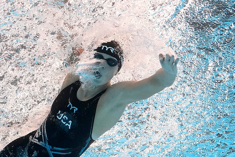 Best Swimming and Diving photos from World Aquatics Championships 2025_Katie Ledecky
