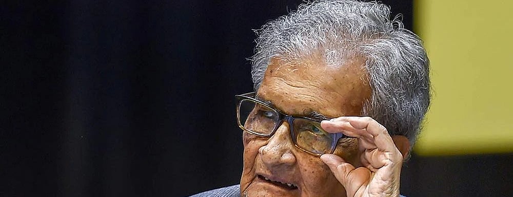 File Photo : Amartya Sen condemned the alleged harassment of Bengali migrant workers