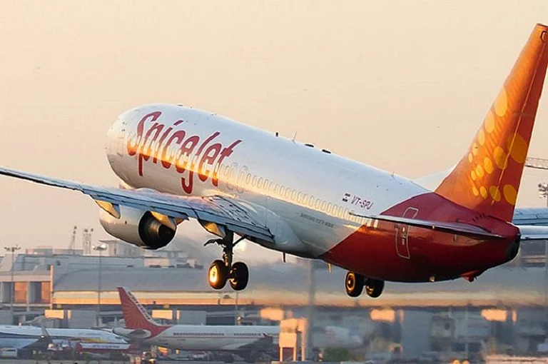 SpiceJet Flight (Representational Image) - PTI