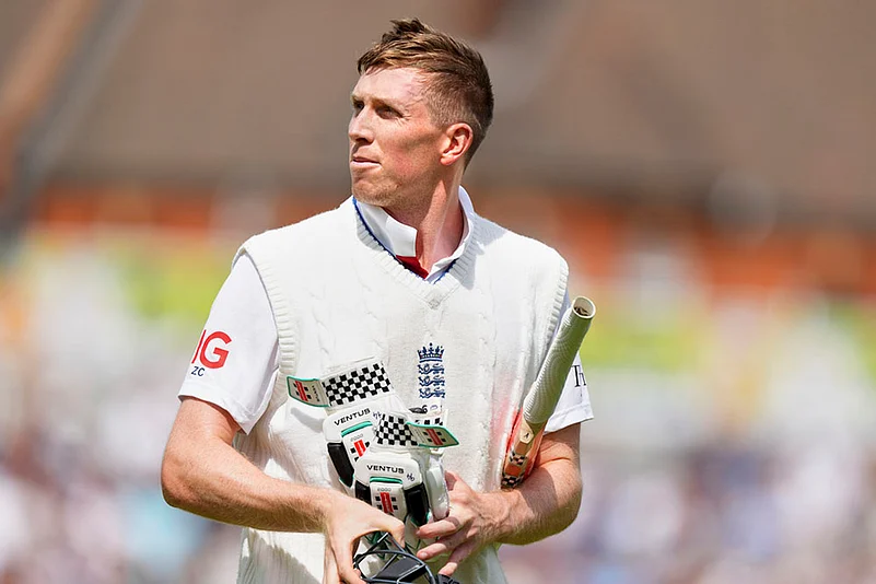 Indias tour of England - India Vs England Cricket 5th Test Day 2 at The Kia Oval: Zak Crawley