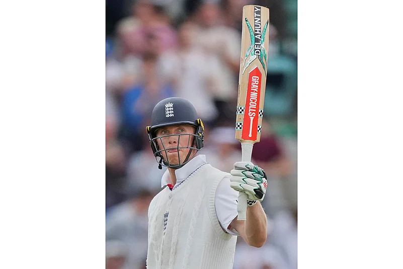 Indias tour of England - India Vs England Cricket 5th Test Day 2 at The Kia Oval: Zak Crawley