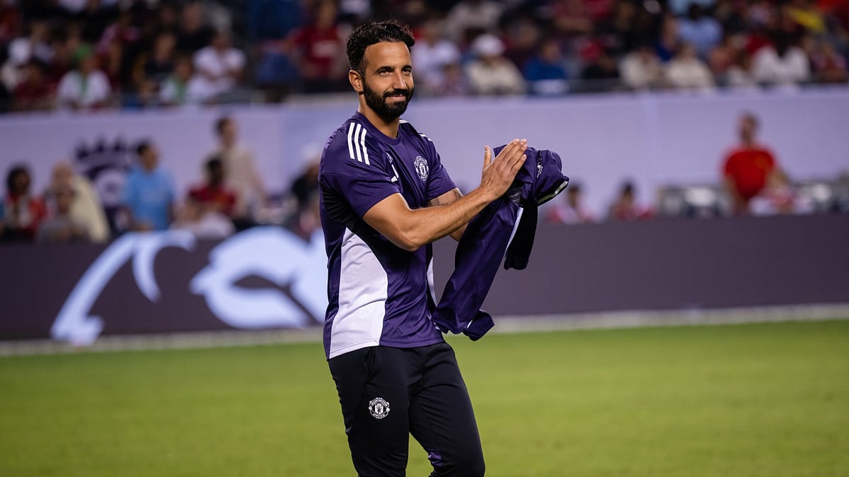 Manchester United head coach Ruben Amorim.