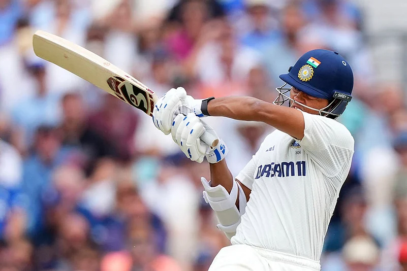 Indias tour of England - India Vs England Cricket 5th Test Day 3 at The Kia Oval: Yashasvi Jaiswal