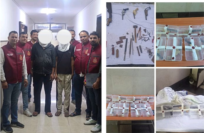 X/CrimeBranchDP : The two arrested individuals have been identified as Bilal (22) and Sahil (25), both residents of Rajasthan.