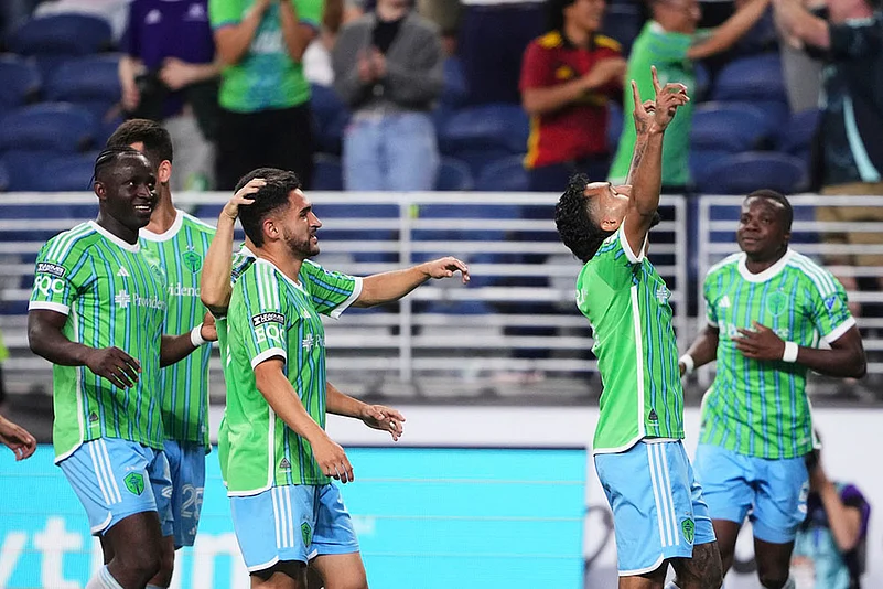 Leagues Cup 2025 soccer match Cruz Arul Vs Seattle Sounders_Jesús Ferreira
