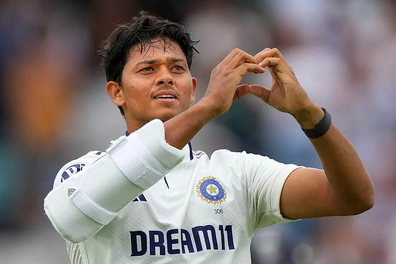 Indias tour of England - India Vs England Cricket 5th Test Day 3 at The Kia Oval: Yashasvi Jaiswal