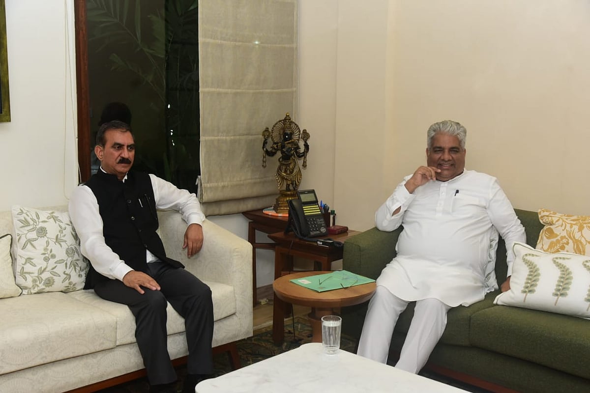 Himachal CM met the Union Minister of Environment, Forest and Climate Change