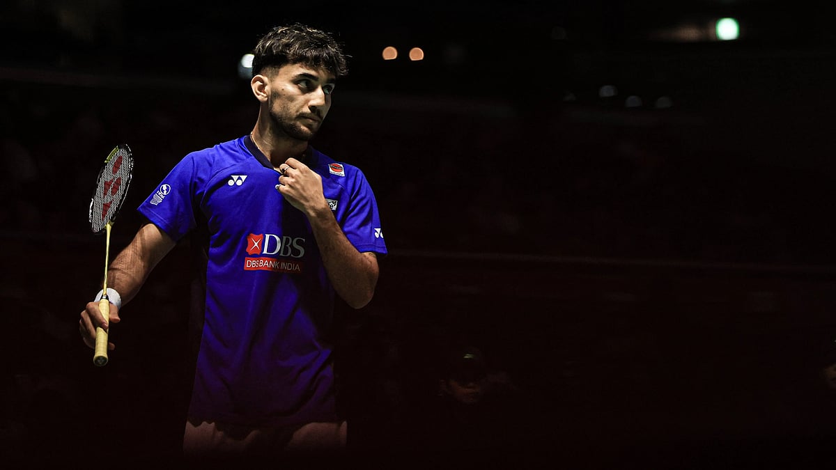 | Photo: X/BAI_media : File Photo of Lakshya Sen in action at the BWF Japan Open 2025.