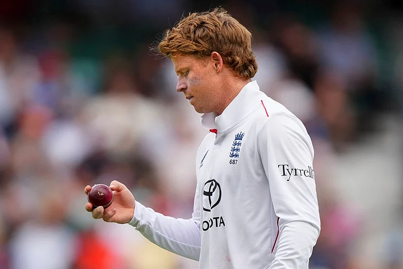 Indias tour of England - India Vs England Cricket 5th Test Day 3 at The Kia Oval: Ollie Pope
