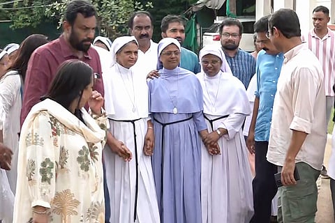 Nuns from Kerala released on bail from Chhattisgarh jail