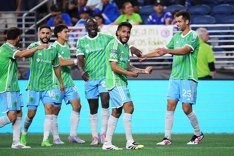 Leagues Cup 2025 soccer match Cruz Arul Vs Seattle Sounders_Jesús Ferreira