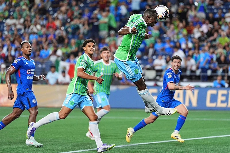 Leagues Cup 2025 soccer match Cruz Arul Vs Seattle Sounders_Nouhou Tolo