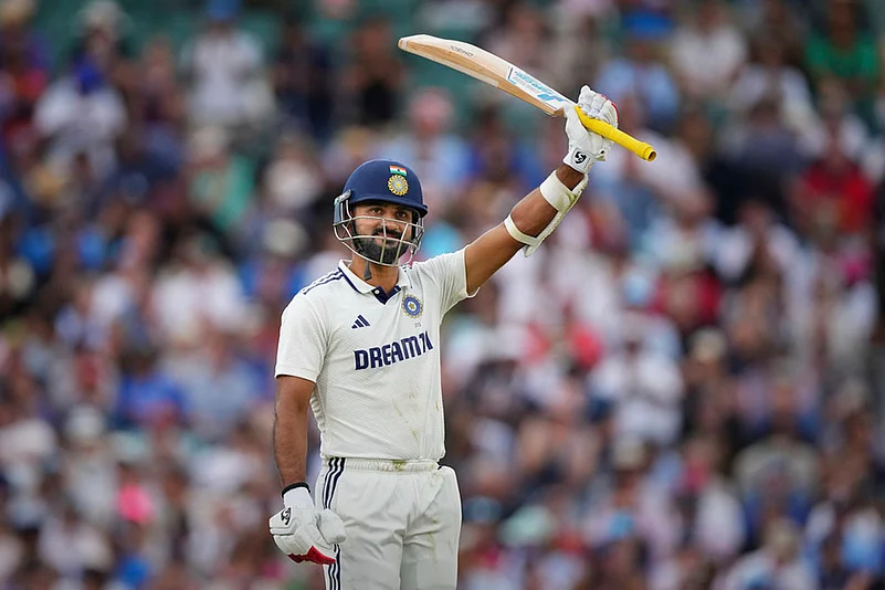 Indias tour of England - India Vs England Cricket 5th Test Day 3 at The Kia Oval: Akash Deep