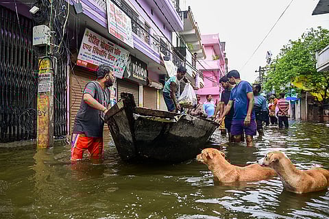 Weather: Floods in Prayagraj