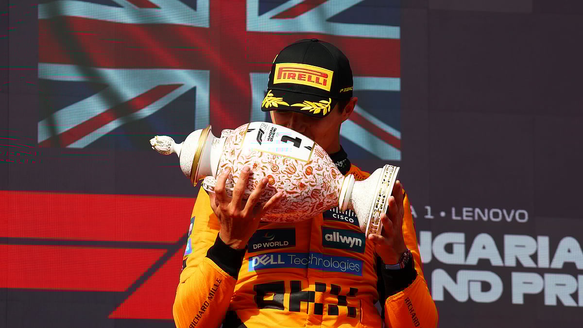 Lando Norris won the Hungarian Grand Prix.