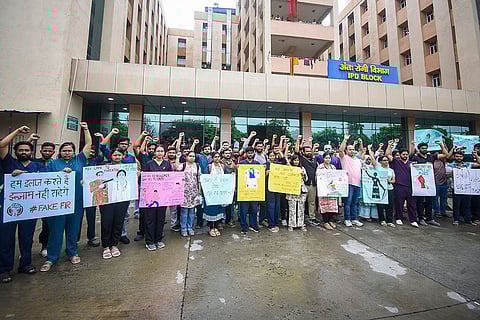 Services affected at AIIMS-Patna as doctors strike over MLA's 'high-handedness' enters 3rd day