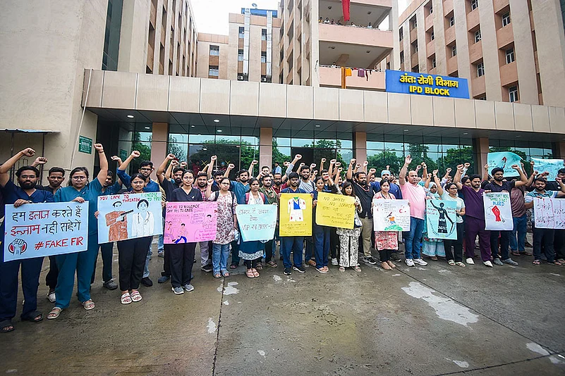 Services affected at AIIMS-Patna as doctors strike over MLAs high-handedness enters 3rd day