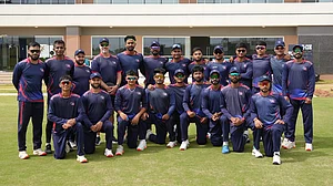 X/CricketNep : Nepal's Tour Of Australia 2025: The Nepal men's cricket team trained at NCA, Bengaluru in the lead-up to the tournament.