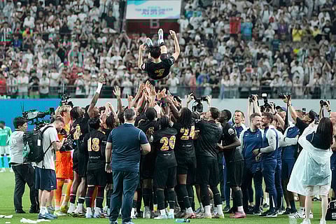 South Korea Soccer Newcastle United Tottenham Hotspur