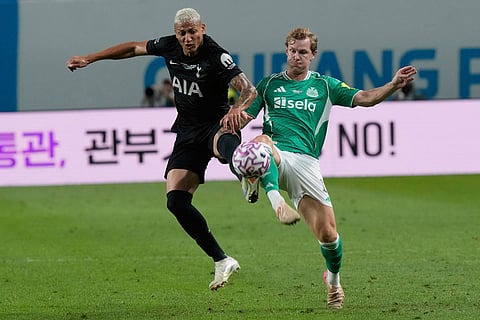 Friendly Soccer Match: Newcastle United vs Tottenham Hotspur