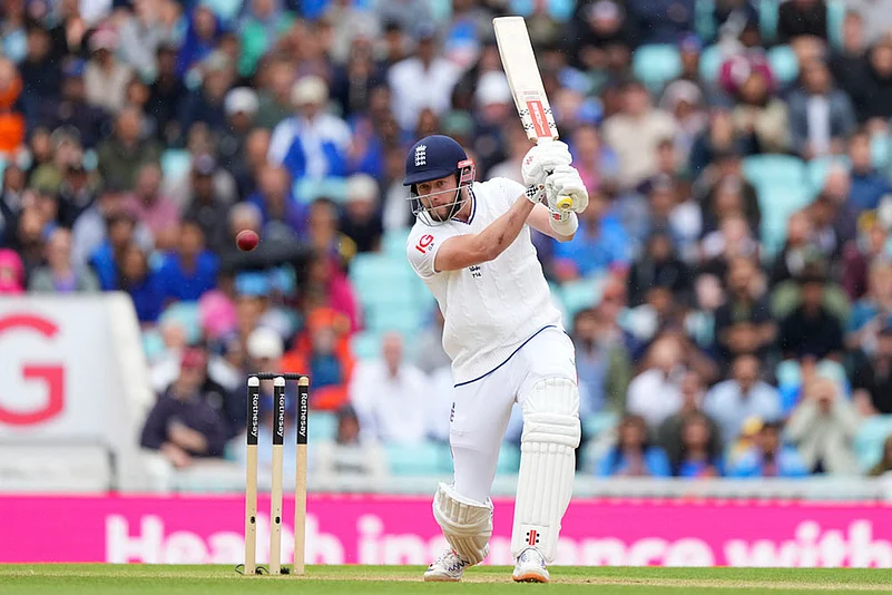 Indias tour of England - India Vs England Cricket 5th Test Day 5 at The Kia Oval: Gus Atkinson