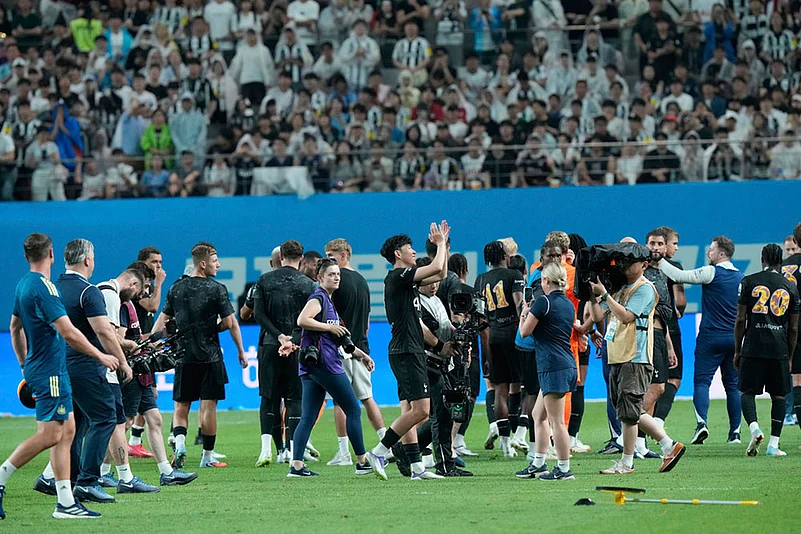 Friendly Soccer Match: Newcastle United vs Tottenham Hotspur Son Heung-min