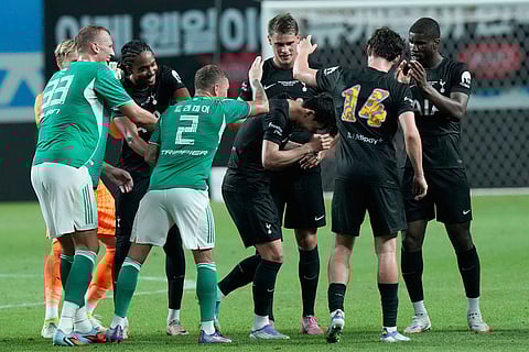 Friendly Soccer Match: Newcastle United vs Tottenham Hotspur