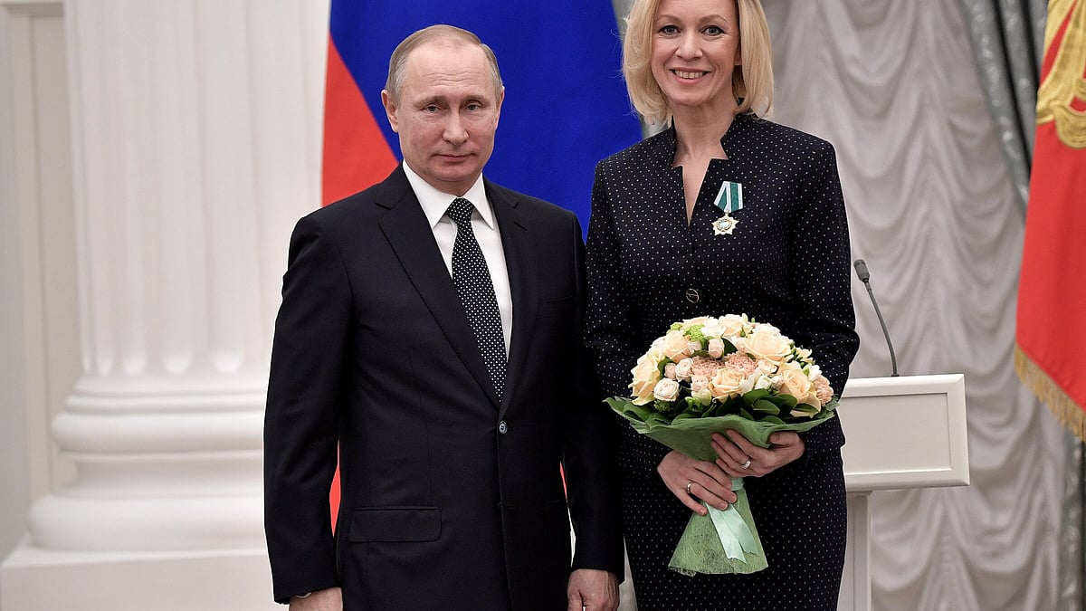 vladimir putin maria zakharova