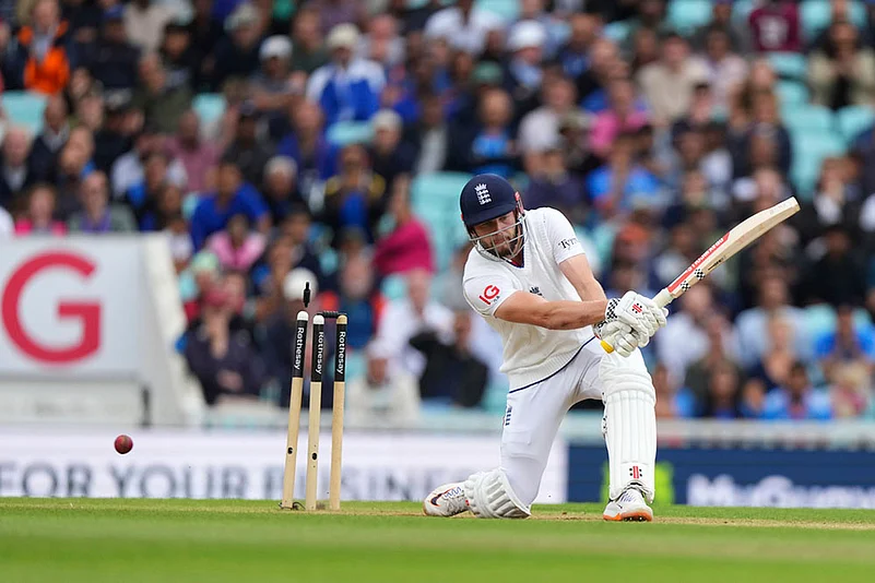 Indias tour of England - India Vs England Cricket 5th Test Day 5 at The Kia Oval: Gus Atkinson