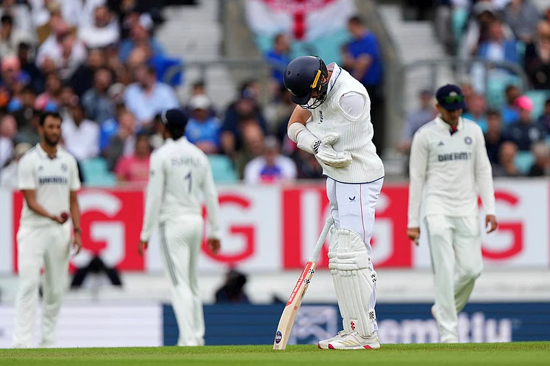 Indias tour of England - India Vs England Cricket 5th Test Day 5 at The Kia Oval: Chris Woakes